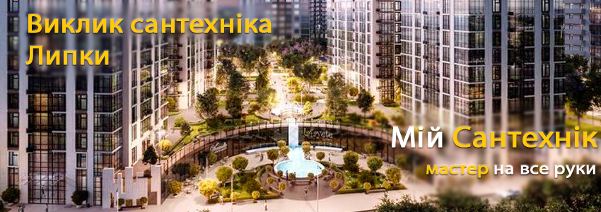 Викликати сантехніка Липки